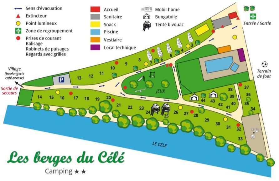 Les Berges Du Cele Hotel Bagnac Kültér fotó